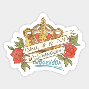 Queen Sticker
